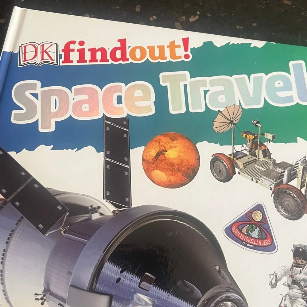 DK findout! Space Travel Book for Kids - Hard Cover